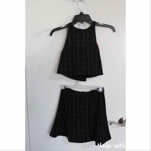 American Apparel 2 Piece Tank Top and Skirt